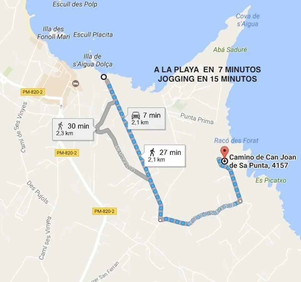 El Refugio Punta Prima Villa Es Pujols Spain